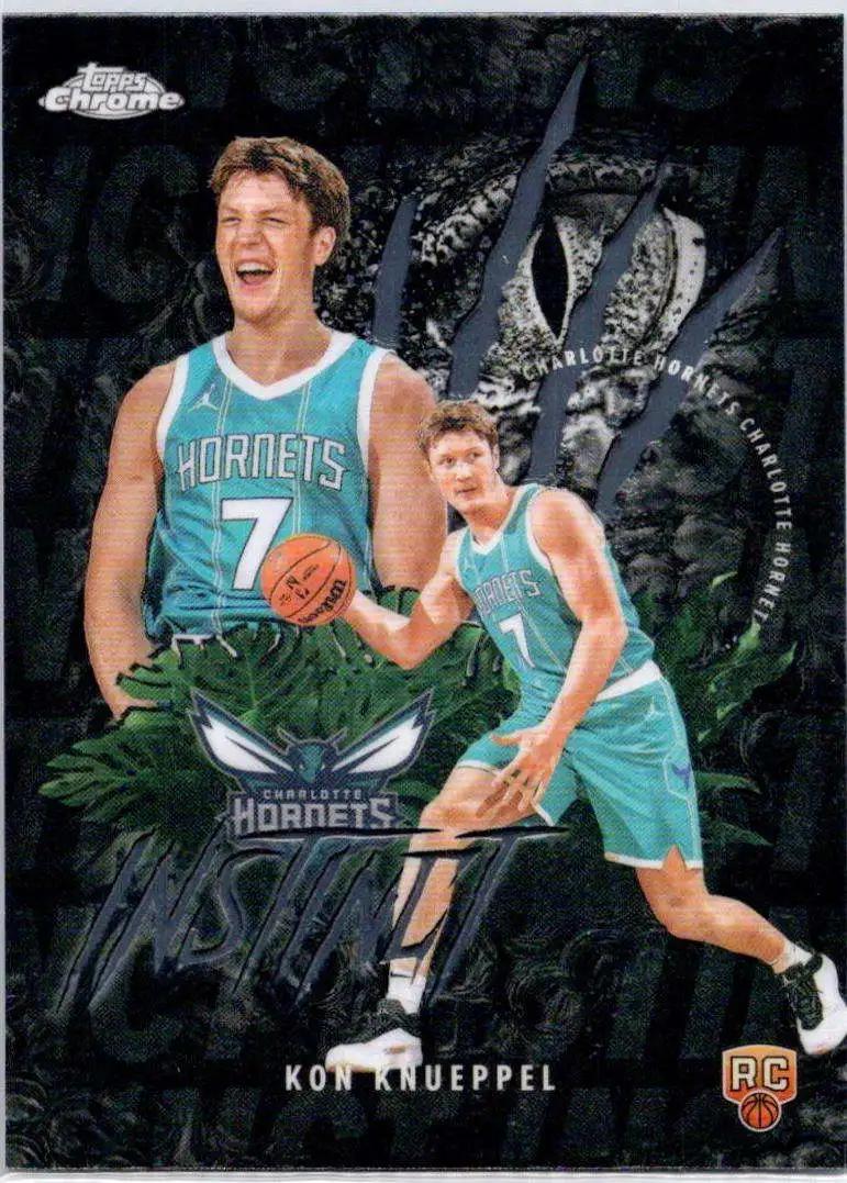 NBA 2025-26 Topps Chrome Basketball Instinct Kon Knueppel INS-14 [Rookie]