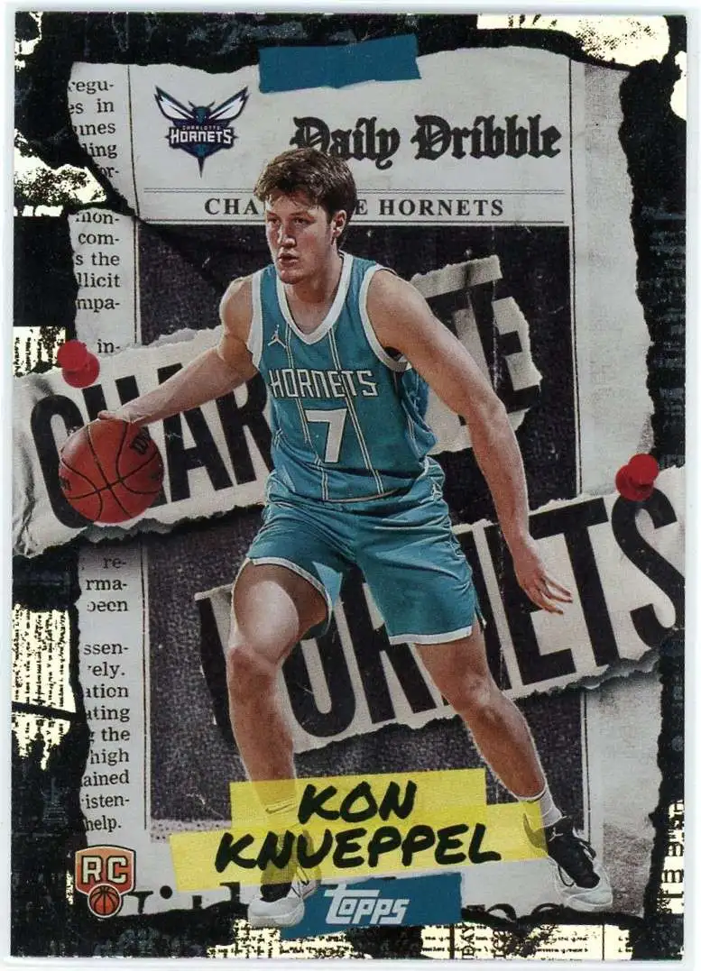 NBA 2025-26 Topps Basketball The Daily Dribble Kon Knueppel DD-34 [Rookie]