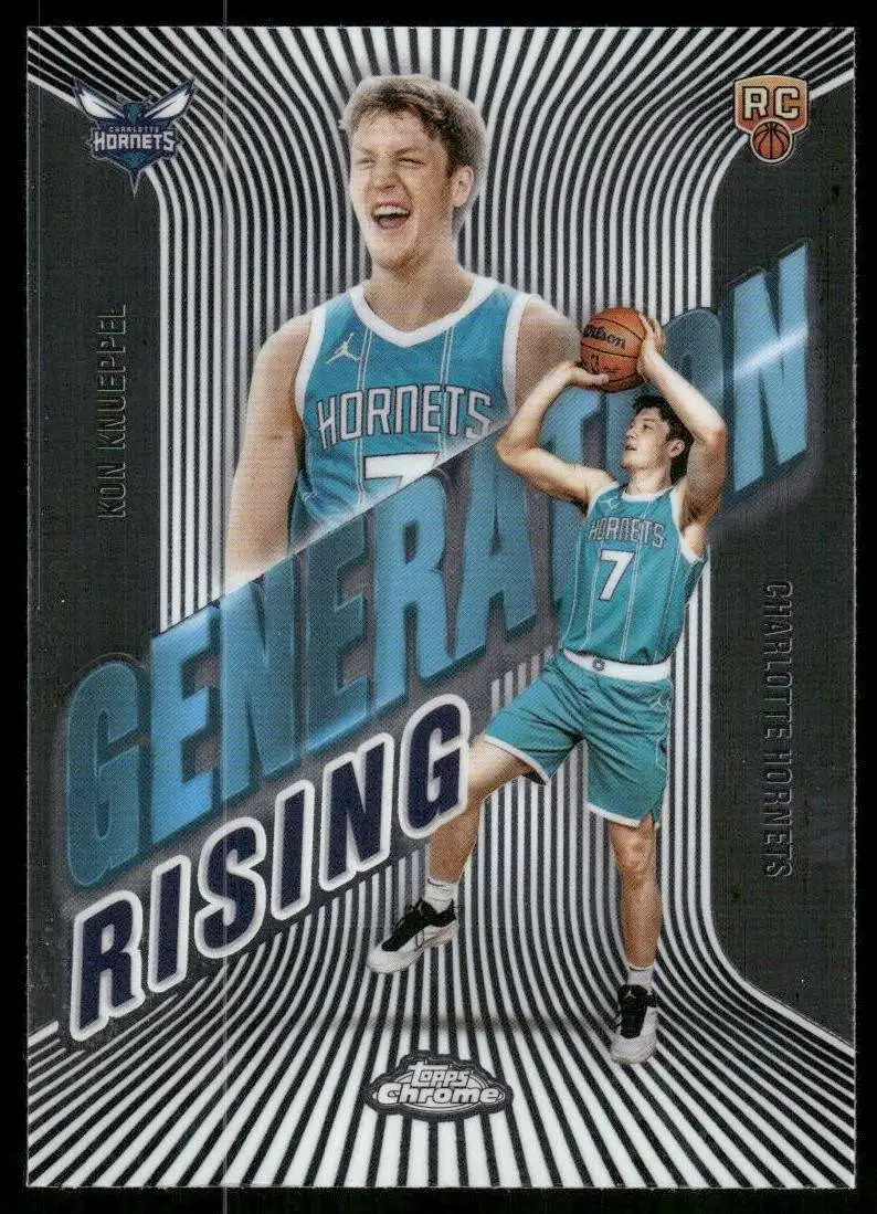 NBA 2025-26 Topps Chrome Basketball Generation Rising Kon Knueppel GR-4 [Rookie]