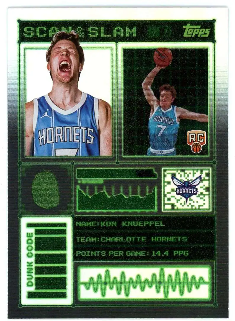 NBA 2025-26 Topps Basketball Scan and Slam Kon Knueppel SS-29 [Rookie]