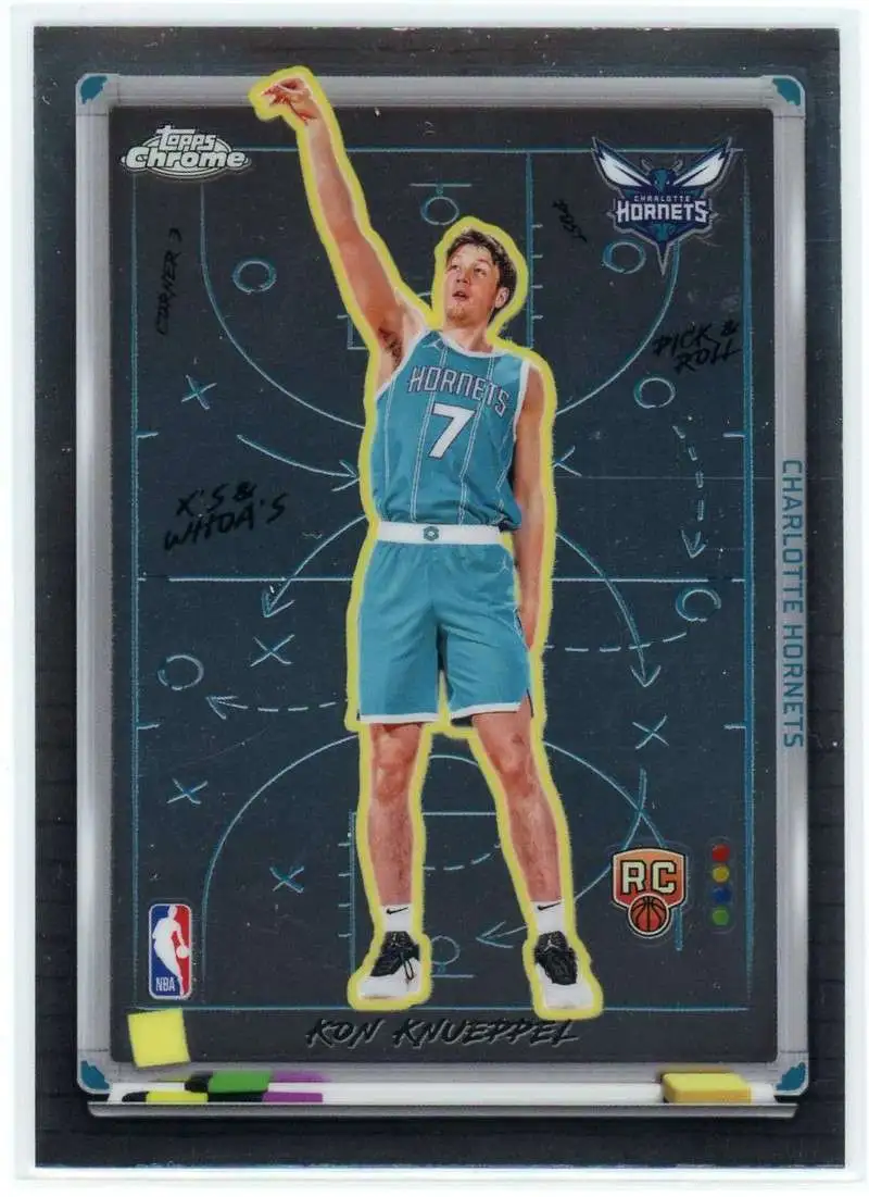 NBA 2025-26 Topps Chrome Basketball Xs And Whoas Kon Knueppel XW-10 [Rookie]