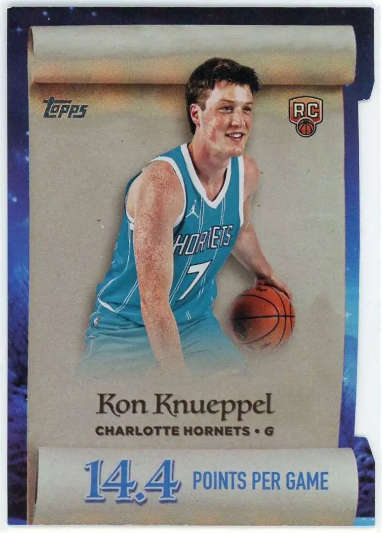 NBA 2025-26 Topps Holiday Basketball Making the Nice List Kon Knueppel ML-4 [Rookie]