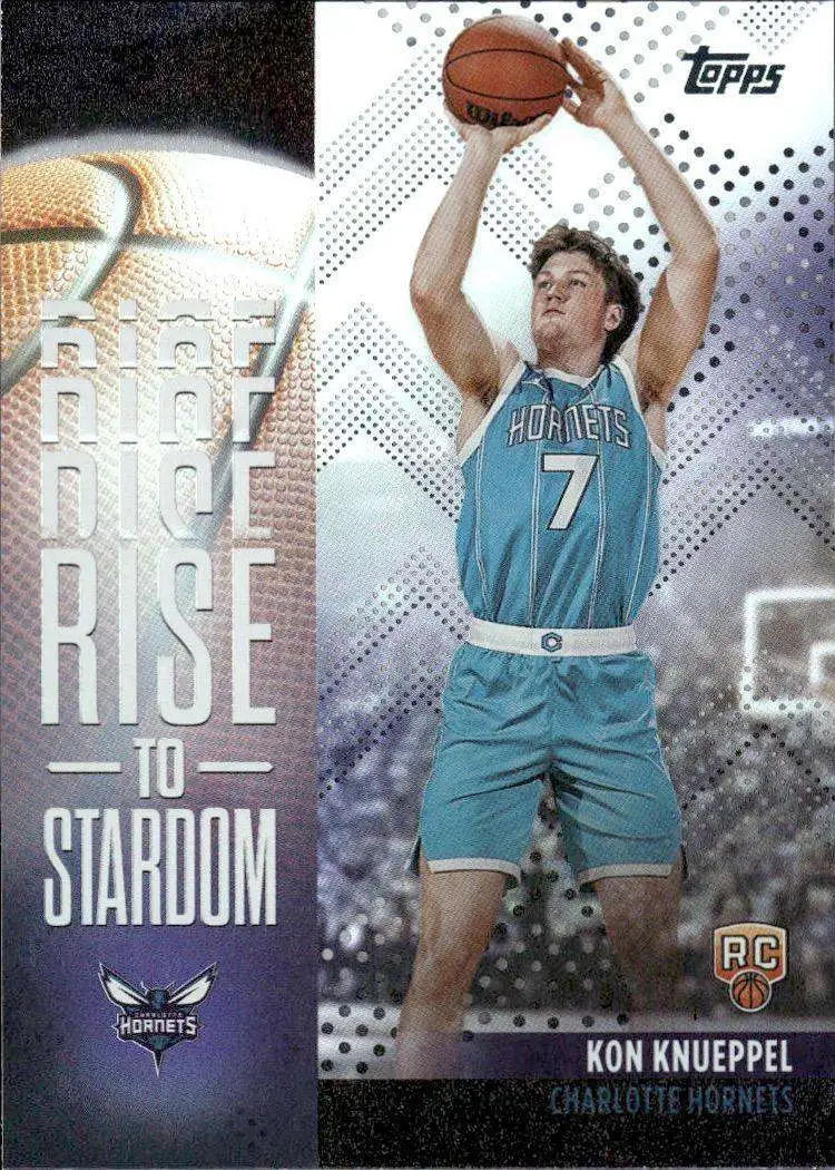 NBA 2025-26 Topps Basketball Rise to Stardom Kon Knueppel RTS-4 [Rookie]