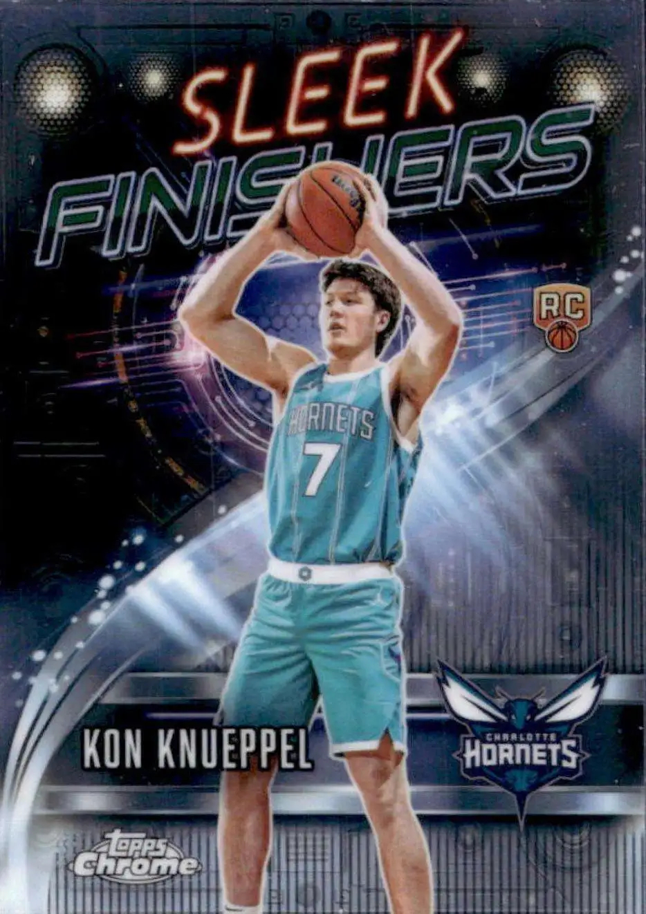 NBA 2025-26 Topps Chrome Basketball Sleek Finishers Kon Knueppel SF-24 [Rookie]