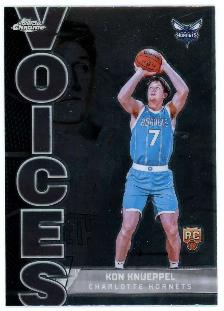 NBA 2025-26 Topps Chrome Basketball Voices Kon Knueppel VS-9 [Rookie]