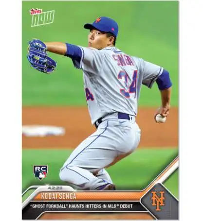  2022 Topps Series 1 New York Mets Team Set of 10 Cards