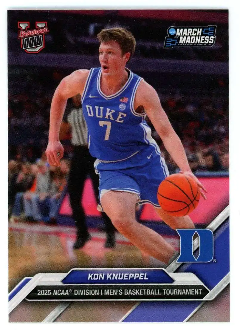 2025 Bowman U Now NCAA March Madness Kon Knueppel #4