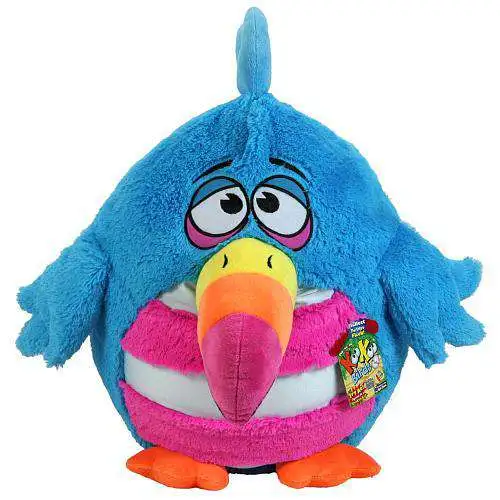 KooKoo Birds Daddy Birds Rainbow Billed, Long Tailed KooKoo 12-Inch Plush [With Sound]