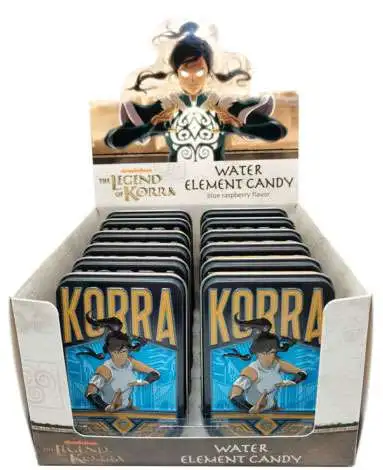 Legend of Korra Korra Water Element 1 Ounce Candy Tin Box [12 Tins] (Pre-Order ships June)
