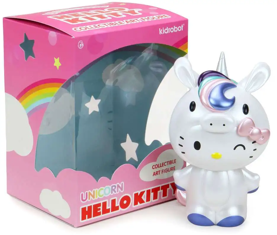 Kidrobot x Sanrio Hello Kitty Time to Shine Keychains