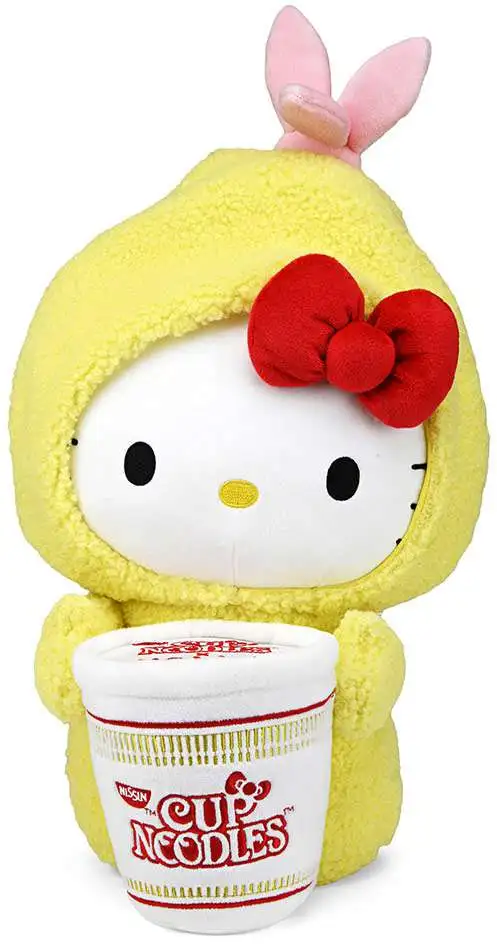 hello kitty x cup noodles plush