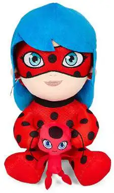 Miraculous Phunny Ladybug 16-Inch Plush [HugMe, Vibrates with Shake Action!]