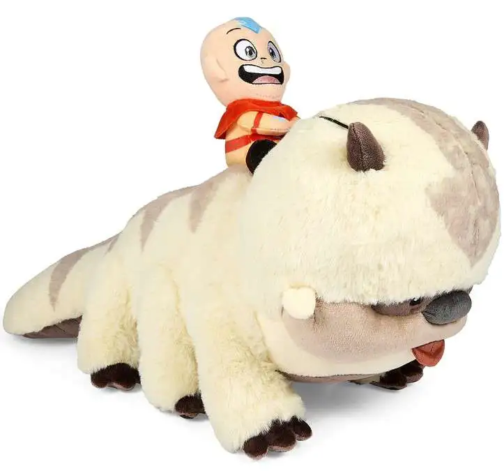 Nickelodeon Avatar the Last Airbender Appa with Aang 12-Inch Plush