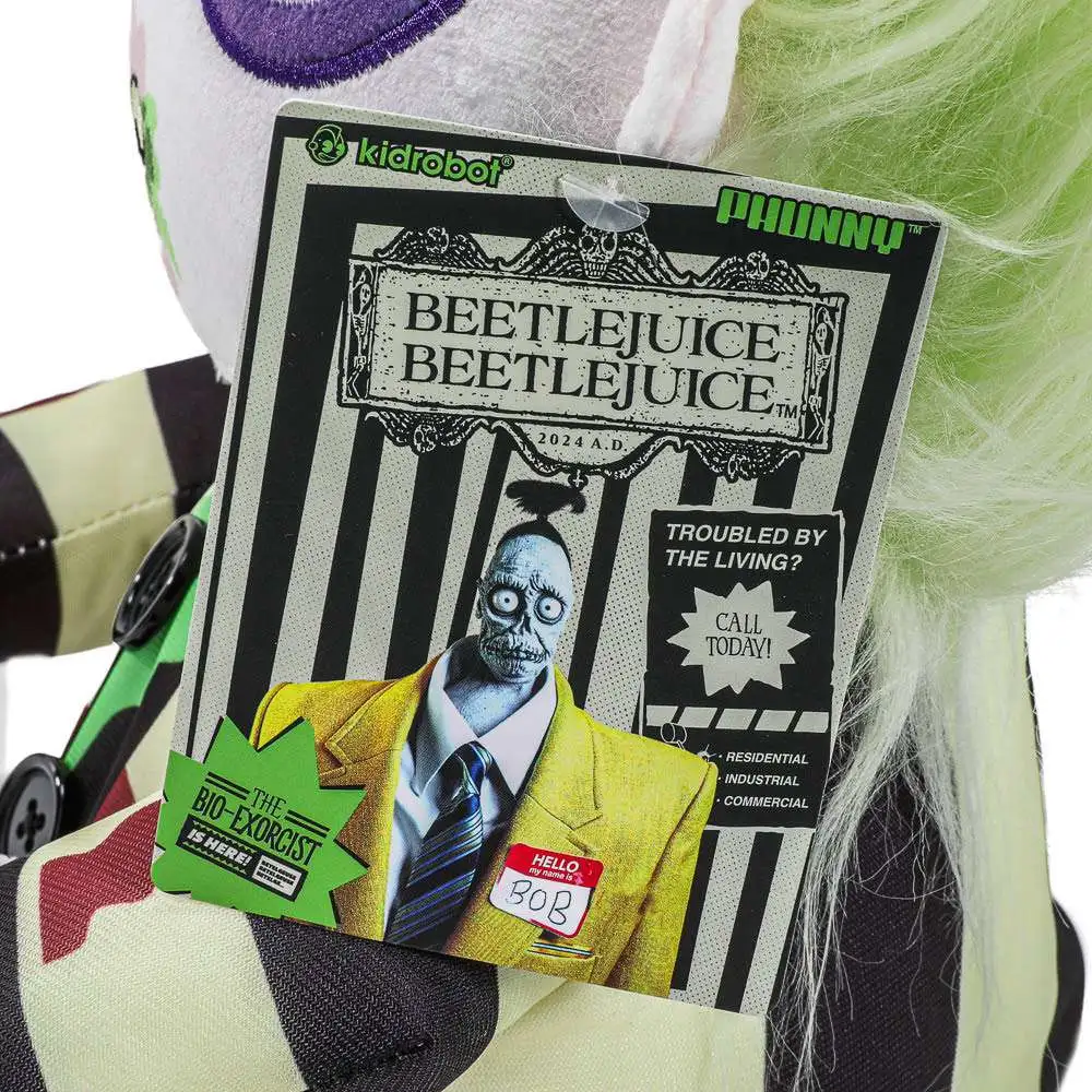 Beetlejuice 2 Baby Beetlejuice 14 Interactive Plush Kidrobot NECA - ToyWiz