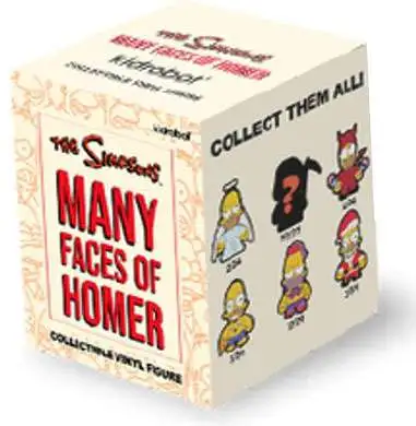 The Simpsons Many Faces of Homer 3-Inch Mystery Pack [1 RANDOM Figure] (Pre-Order ships January)