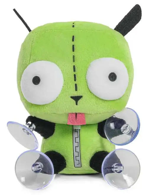 Invader Zim Dog Suit GIR 6 Window Clinger Plush Kidrobot