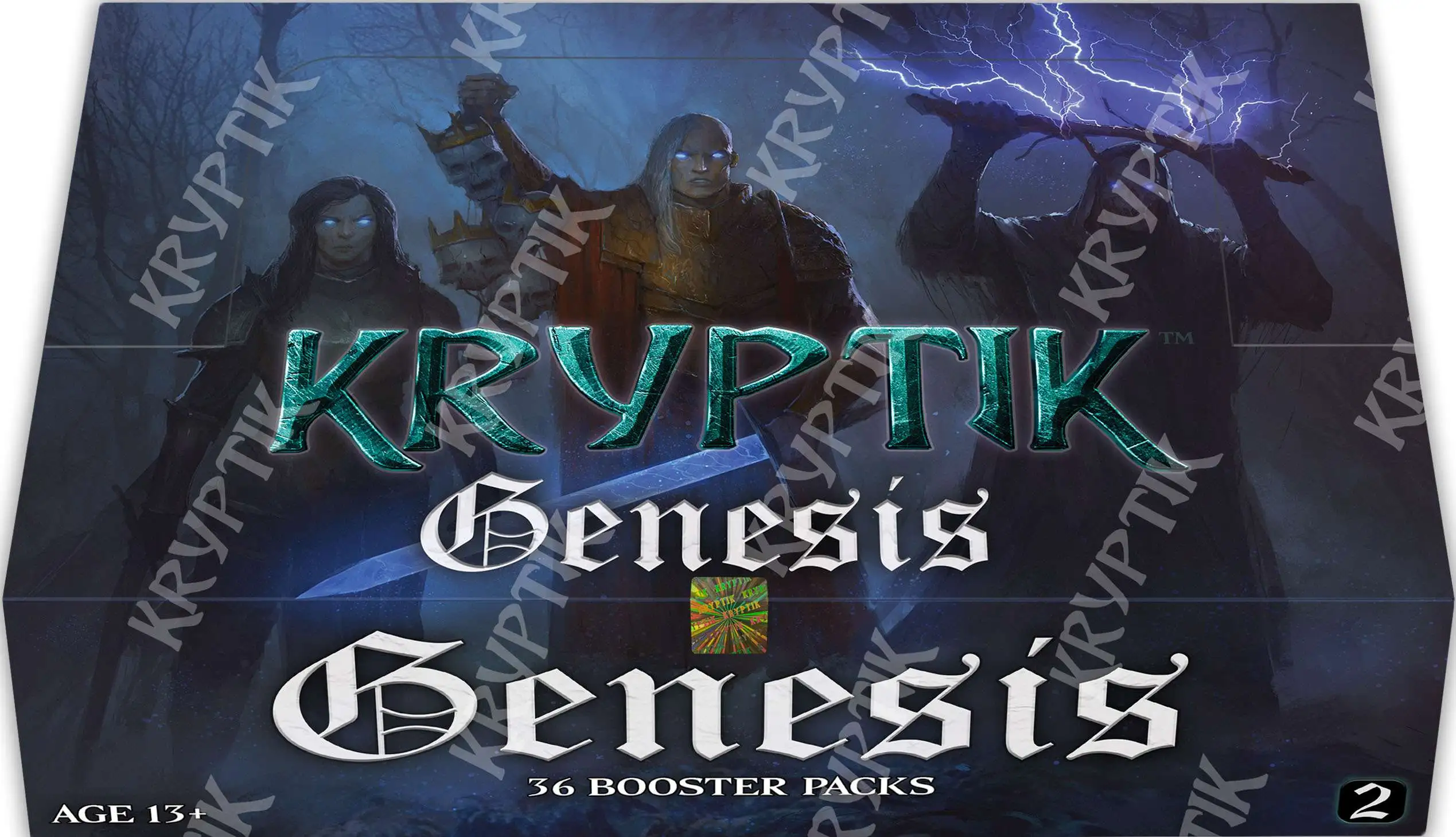 Kryptik Trading Card Game Genesis (Wave 2) Booster Box [36 Packs]