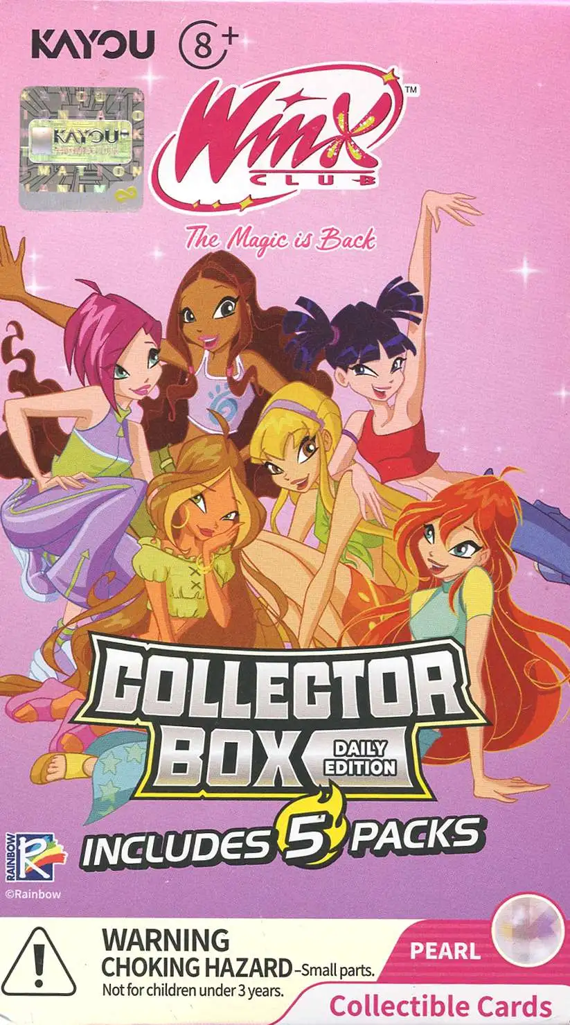 Winx New Winx Club Trading Cards Series 1 Fairy Diary Magic 5-Pack Bundle Daily ...