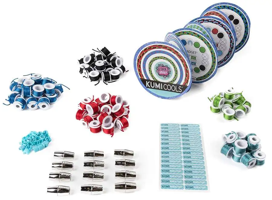  Cool Maker, KumiKreator Tropics Mini Fashion Pack Refill,  Friendship Bracelet Activity Kit : Toys & Games