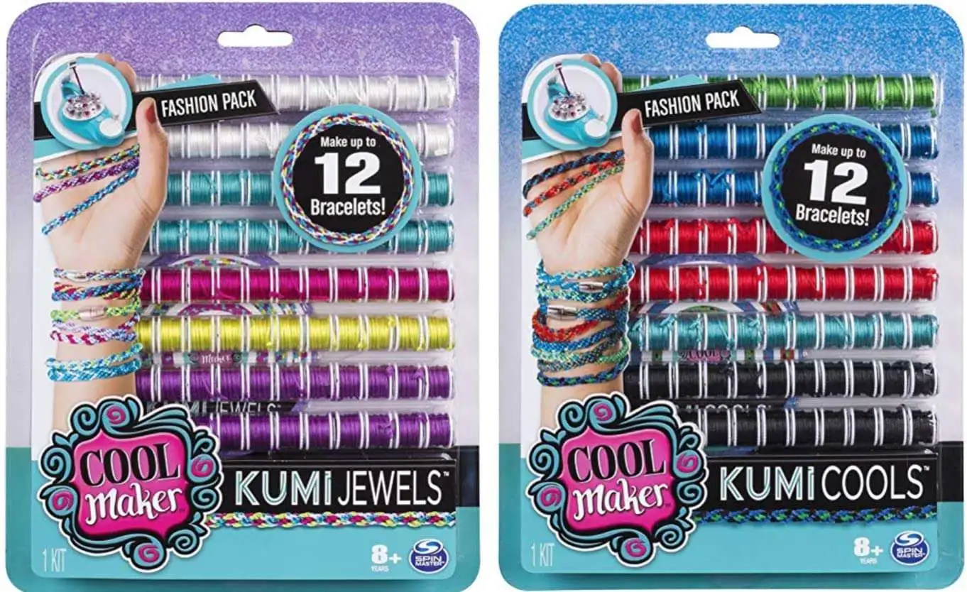 Cool Maker KumiKreator Mermaid Fashion Pack Refill Friendship Bracelet  And Necklace Activity Kit  idusemiduedutr