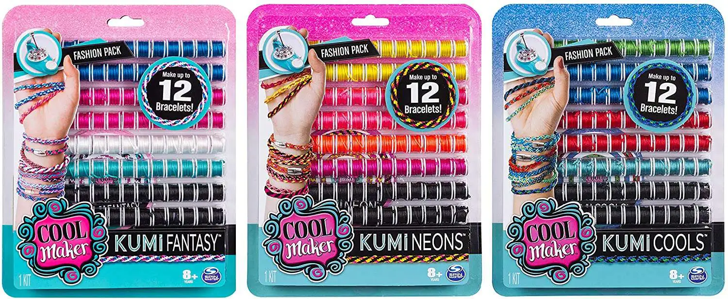 Spinmaster Cool Maker Kumi Kreator Refills: Neons