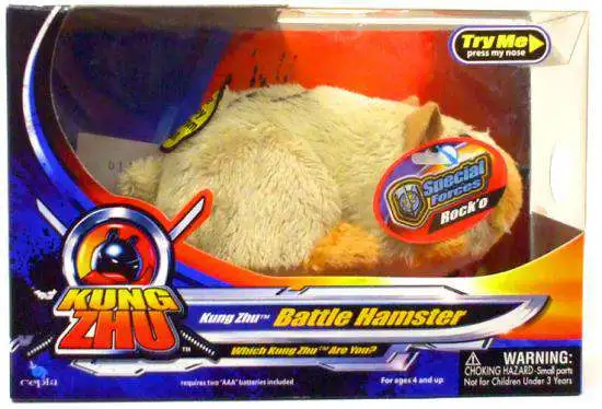 Kung Zhu Battle Hamster Rock-O Interactive Toy [Special Forces]