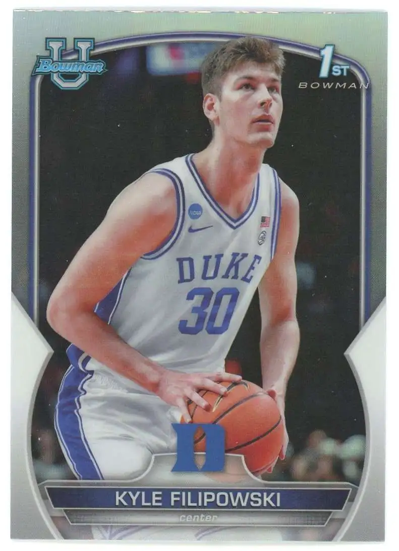 NBA 2023-24 Bowman Chrome U 1st Bowman Refractor Kyle Filipowski #47