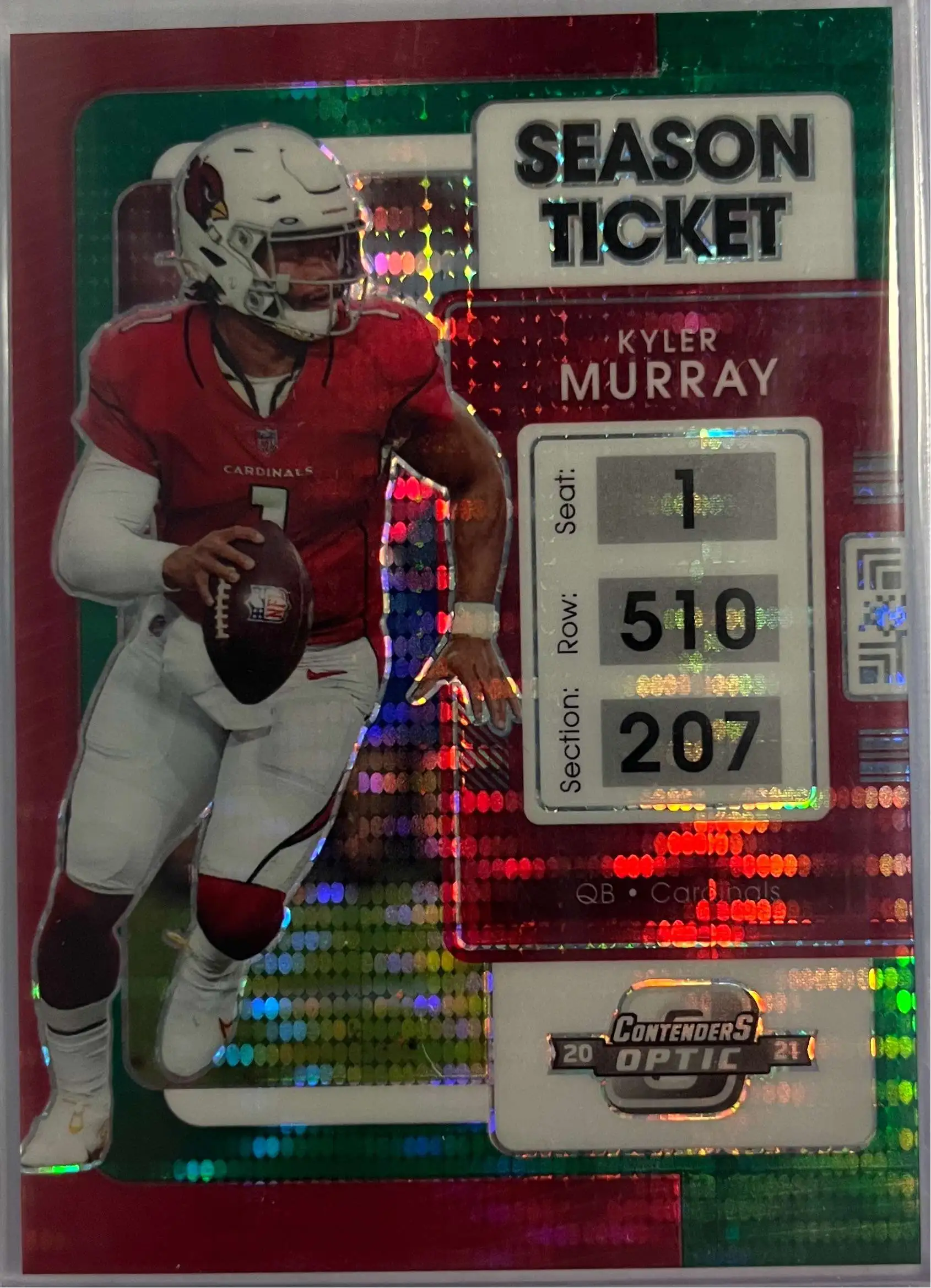 : 2021 Panini Contenders Season Ticket #1 Kyler Murray