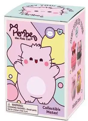 Pembe the Pink Cat Foam Mate 3.5-Inch Mystery Pack [1 RANDOM Figure] (Pre-Order ships June)