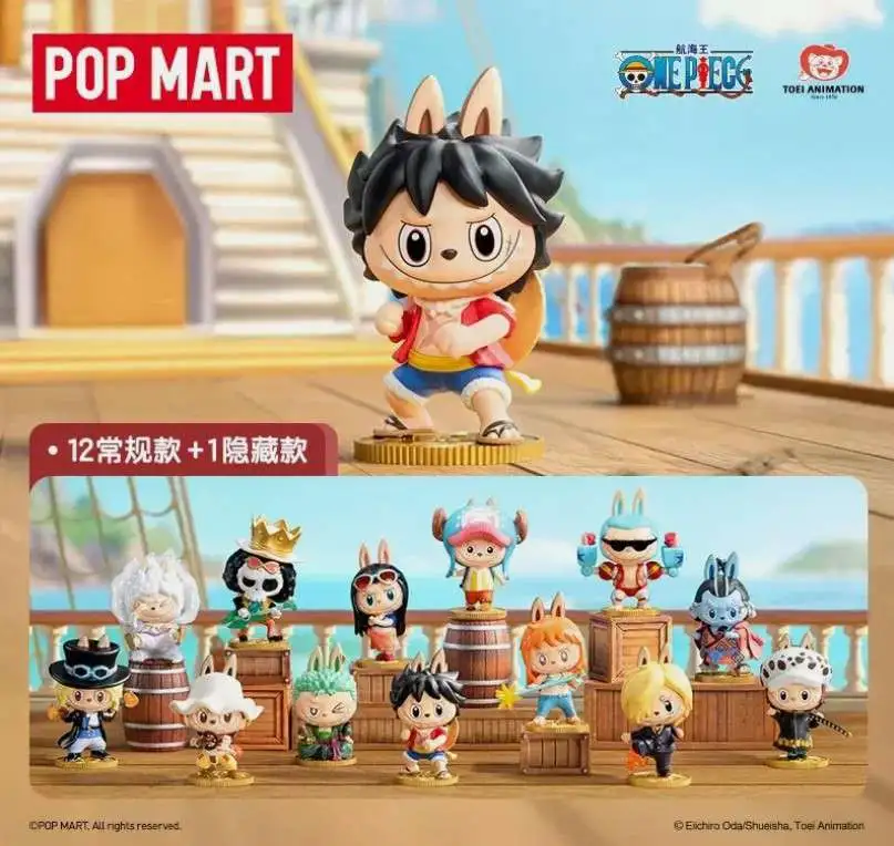 Labubu The Monsters x One Piece Mystery Box 12 Packs Pop