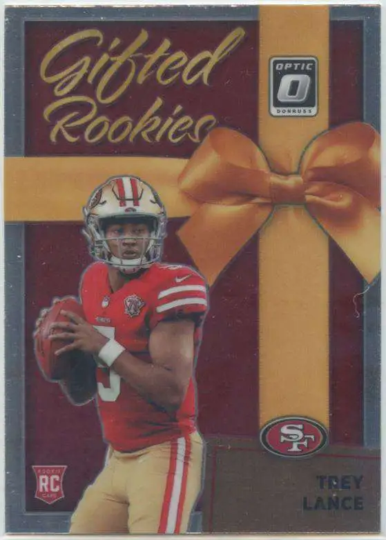 NFL 2021 Donruss Optic Rookie Trey Lance GR-3 [Gifted Rookies]