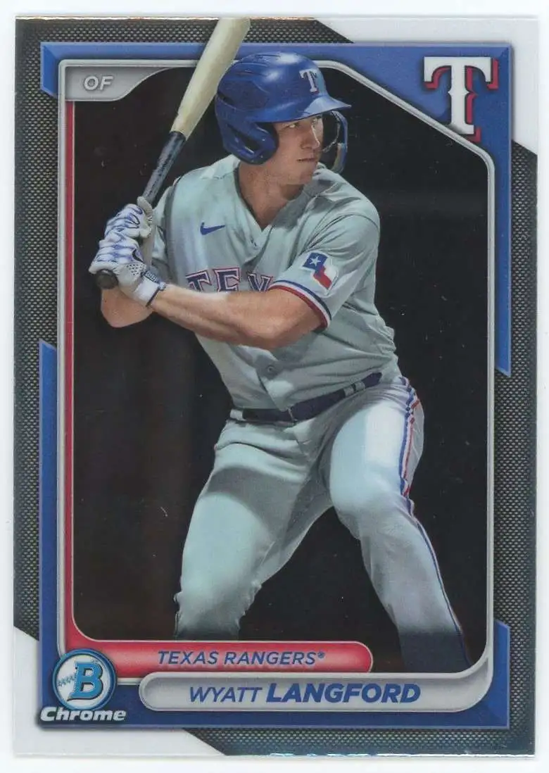 MLB 2024 Bowman Baseball Single Card Chrome Prospects Wyatt ...