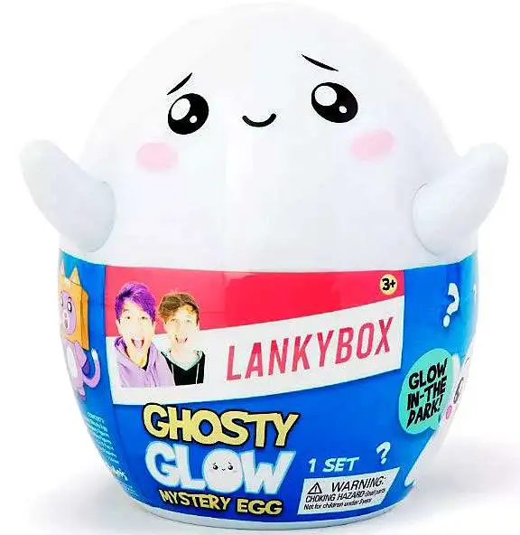 LankyBox Mini Mystery Box, for The Biggest Fans, 2 Mystery Figures, 1  Squishy Figure, a pop-it, and 3 Stickers