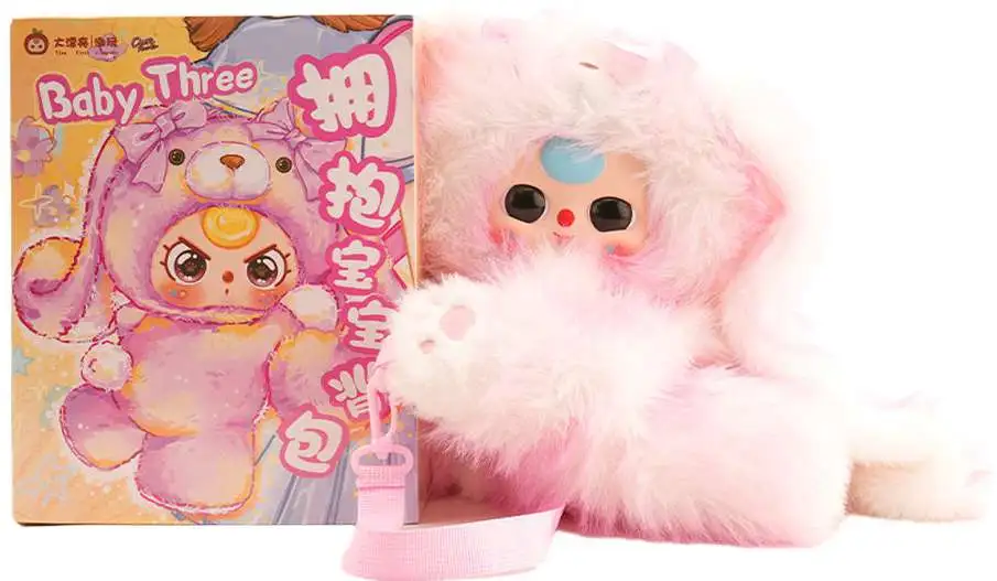 Baby Three Large Hugging Baby Backpack 30 Plush Blind Pack Big