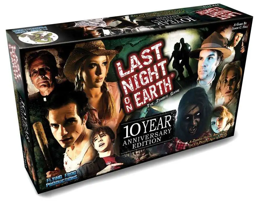 10th Anniversary Edition Last Night on Earth Board Game