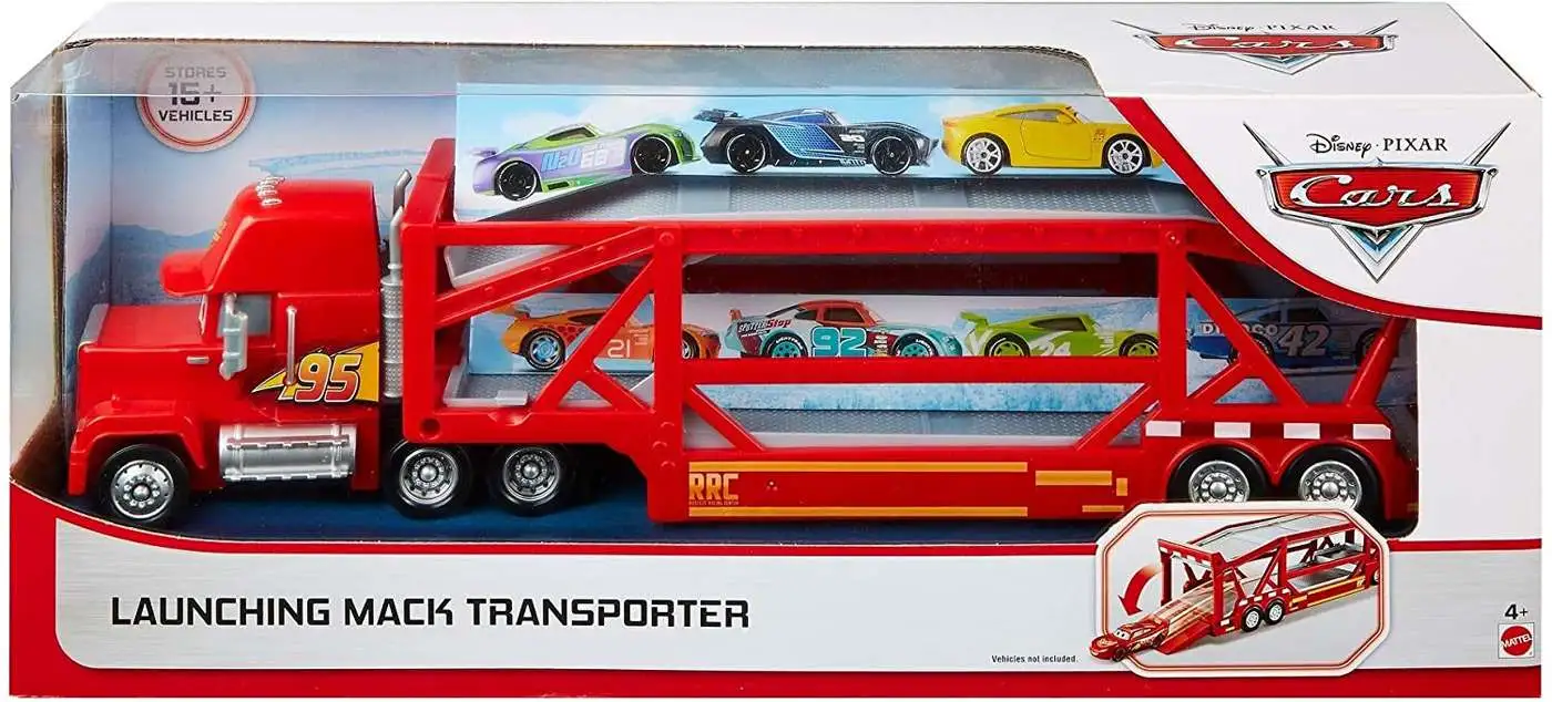 Disney Cars 3 Toy Travel Time Mack OR Mack Hauler Transporters Lorry NEW 
