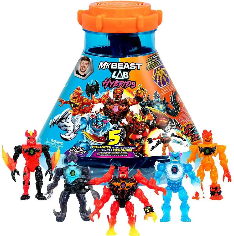 【未開封】MR BEAST LAB HYBRIDS 5 MIX&MATCH MrBeast Lab Hybrids Hyper Fusion Series LAVA vs ICE Mix Match
