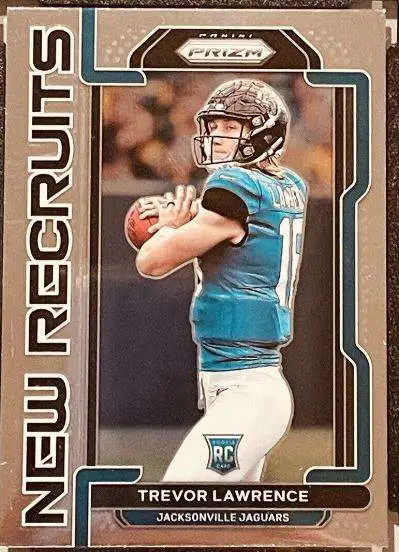 NFL 2021 Prizm Football Rookie Trevor Lawrence NR-1 [New Recruits]