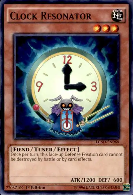 YuGiOh YuGiOh 5D's Legendary Collection Mega Pack Common Clock Resonator LC5D-EN068