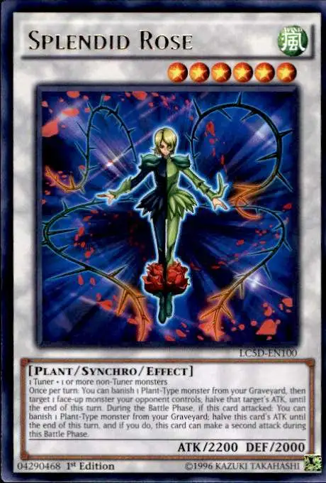 YuGiOh YuGiOh 5D's Legendary Collection Mega Pack Rare Splendid Rose LC5D-EN100