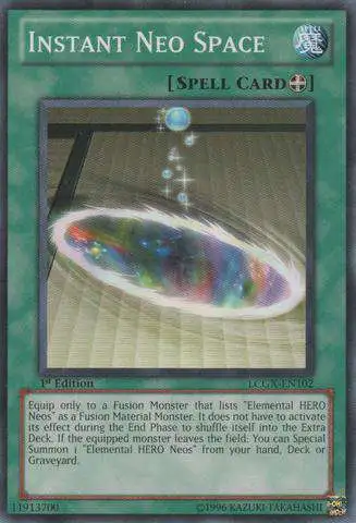 YuGiOh GX Trading Card Game Legendary Collection 2 Common Instant Neo Space LCGX-EN102