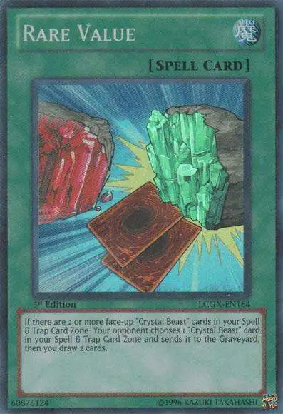 YuGiOh GX Trading Card Game Legendary Collection 2 Super Rare Rare Value LCGX-EN164