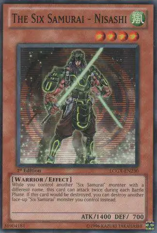 YuGiOh GX Trading Card Game Legendary Collection 2 Common The Six Samurai - Nisashi LCGX-EN230