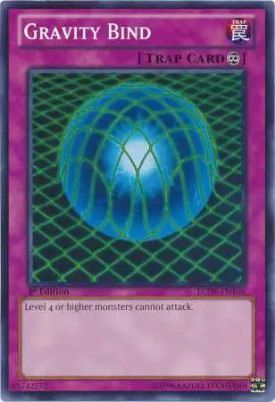 YuGiOh Trading Card Game Legendary Collection 4: Joey's World Common Gravity Bind LCJW-EN108