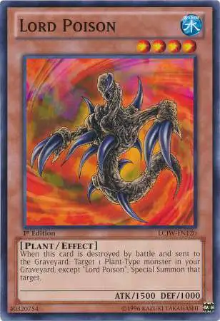 YuGiOh Trading Card Game Legendary Collection 4: Joey's World Common Lord Poison LCJW-EN120