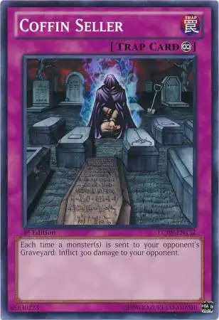 YuGiOh Trading Card Game Legendary Collection 4: Joey's World Common Coffin Seller LCJW-EN132