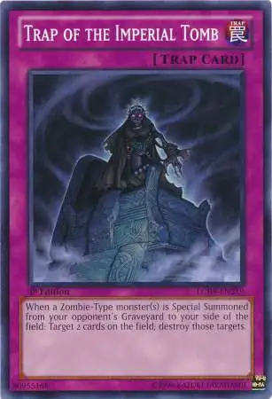 X3 YUGIOH TRAP OF THE IMPERIAL TOMB SR07-EN036 COMMON 1ST IN HAND 