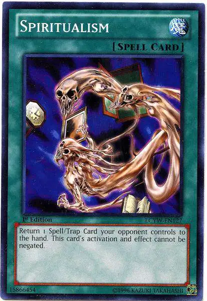 YuGiOh Trading Card Game Legendary Collection 3 Common Spiritualism LCYW-EN127