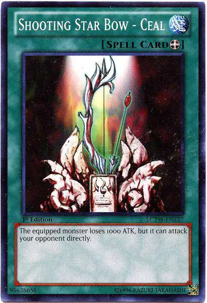 YuGiOh Trading Card Game Legendary Collection 3 Common Shooting Star Bow - Ceal LCYW-EN137