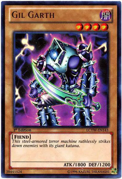 YuGiOh Trading Card Game Legendary Collection 3 Ultra Rare Gil Garth LCYW-EN143